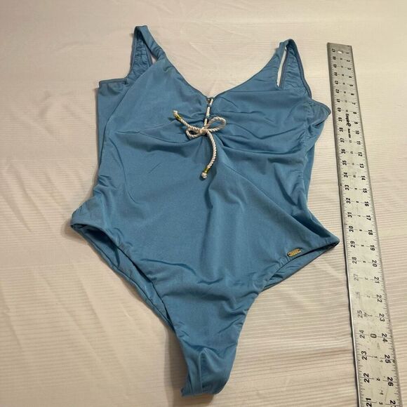 Banana Moon Blue One Piece Swimsuit Bathing Suit Plus Size XXL - Picture 5 of 6